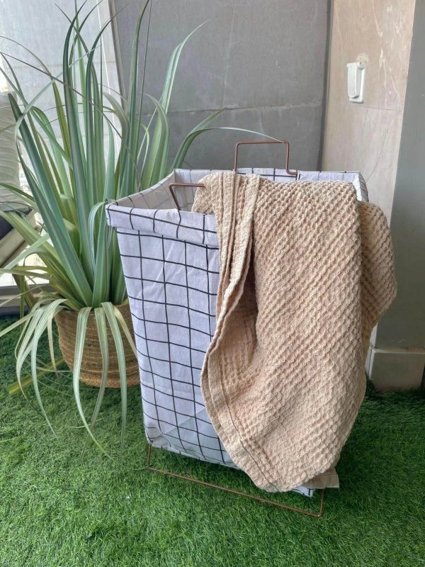 סל אחסון כביסה מעוצב